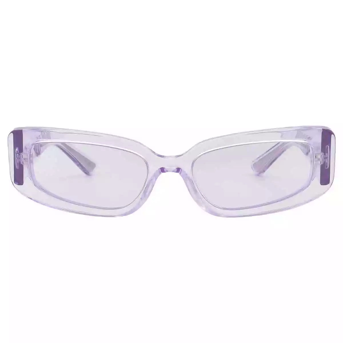 Dolce & Gabbana DG4445-33821A-54 sunglasses in lilac transparent frame with violet lenses