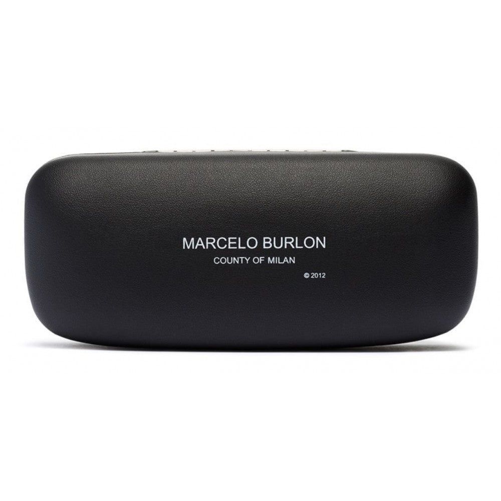 Marcelo Burlon CERI01AF23PLA0014545 sunglasses in maula blue frame with blue lenses