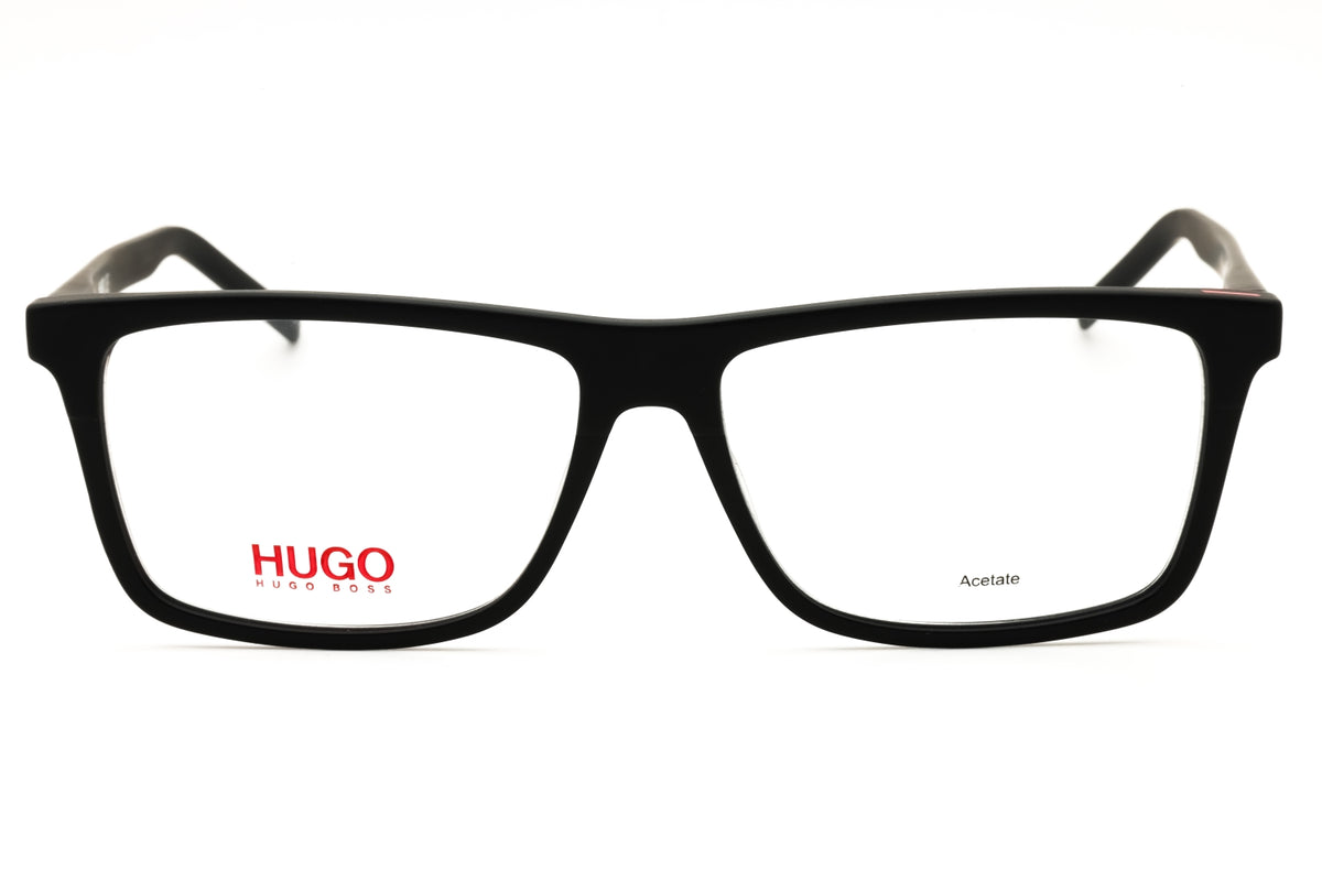 HUGO HG 1088-0003 00 Matte Black Rectangular Eyeglasses 57mm