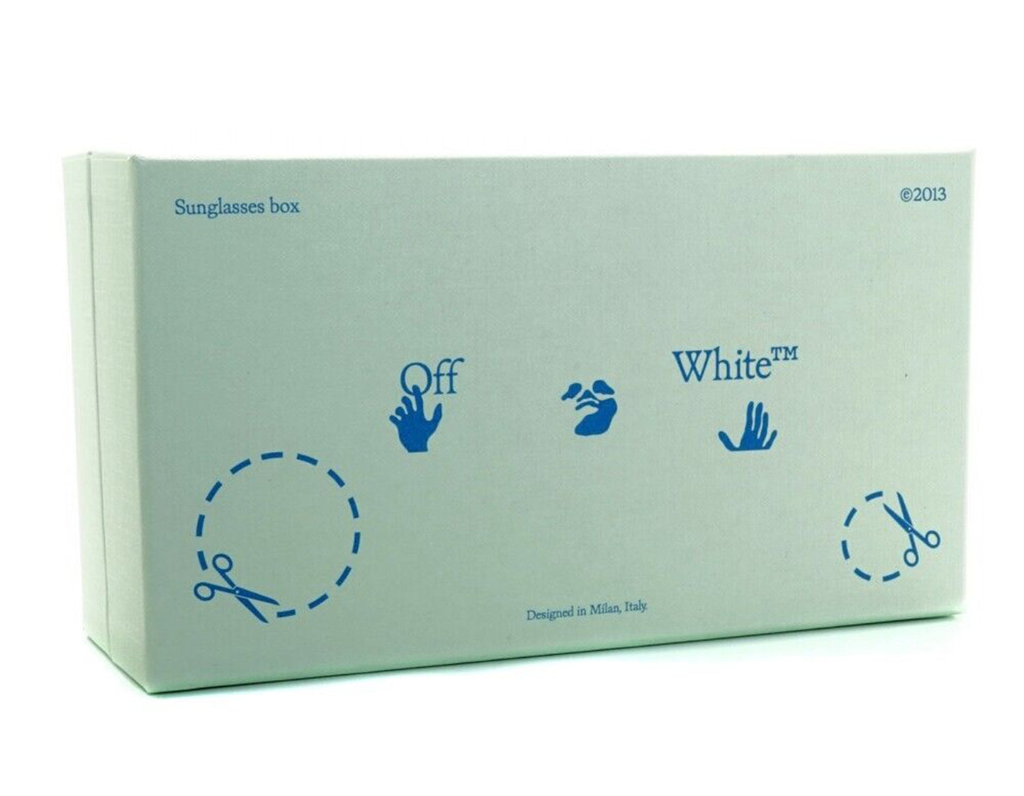 Off-White Style 40 Havana Blue Block Light 52mm New Eyeglasses