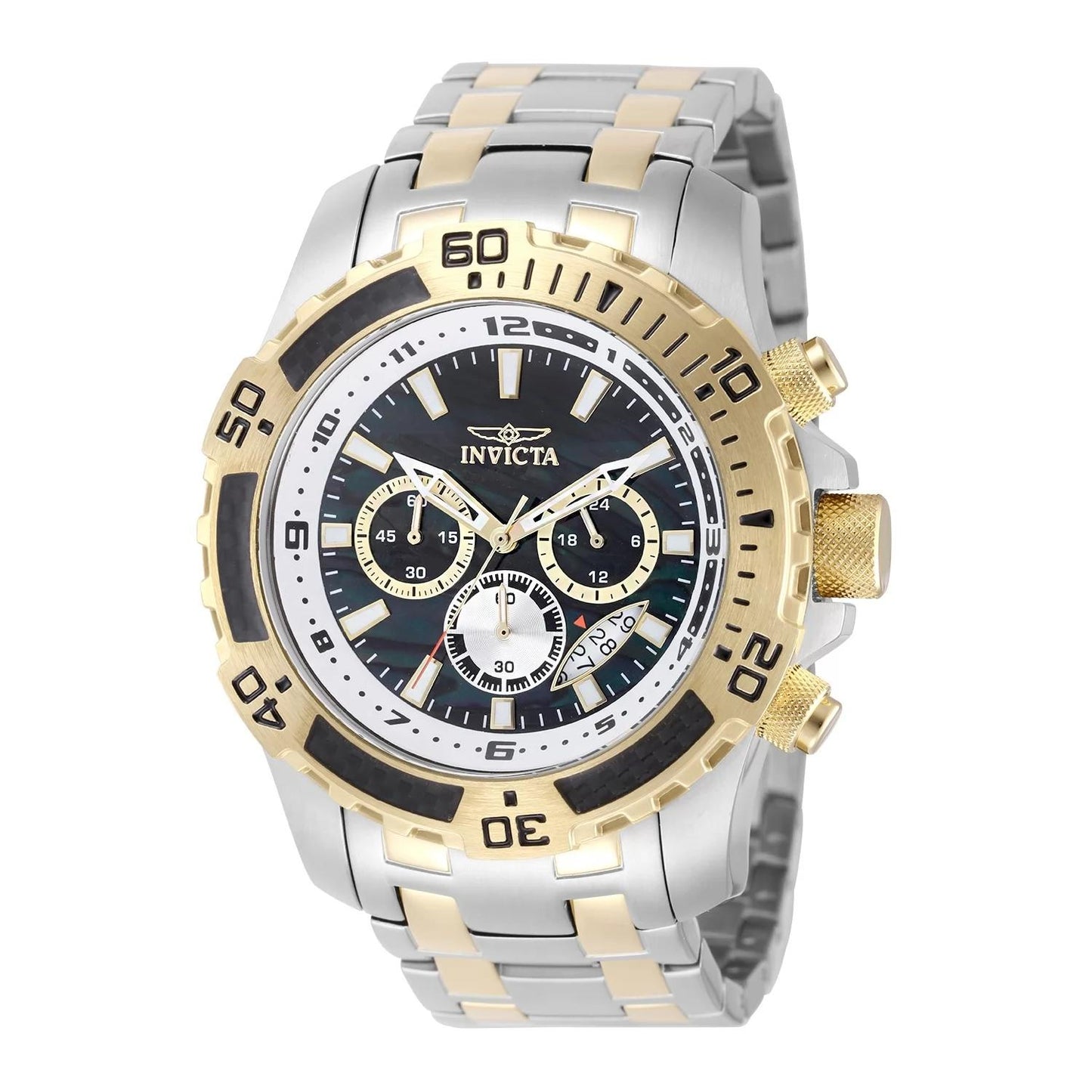 Invicta 49852 49852 Watch - Black Dial Stainless Steel Band