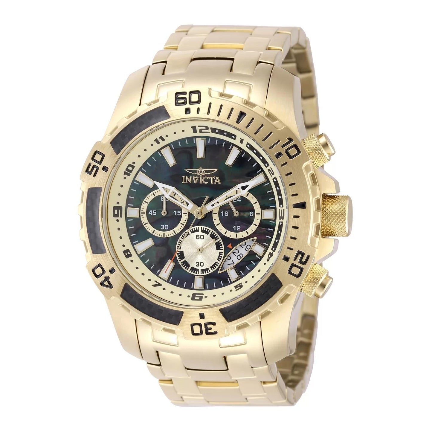 Invicta 49854 49854 Watch - Black Dial Stainless Steel Band