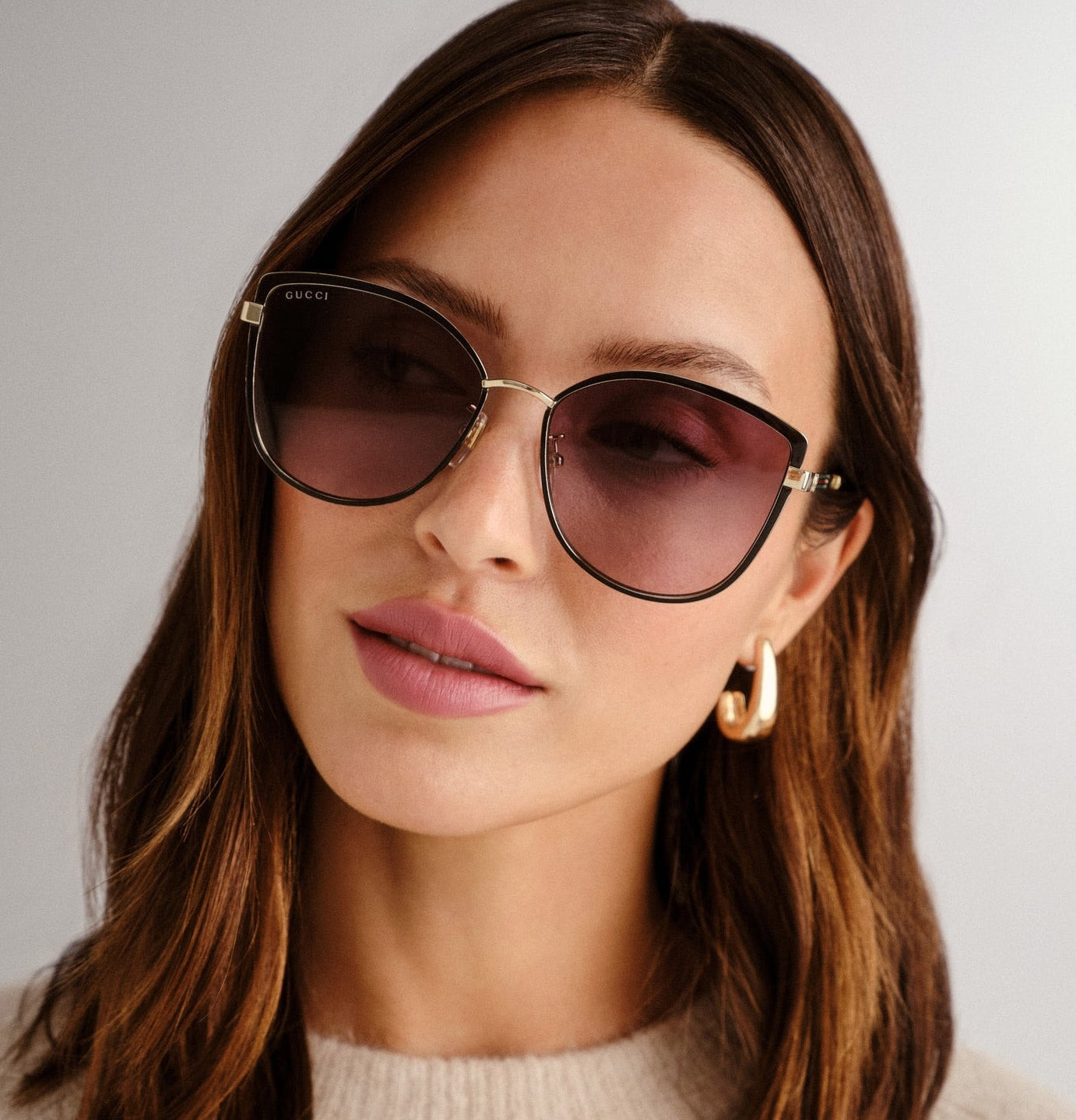 Gucci GG0589SK-001 57 New Sunglasses