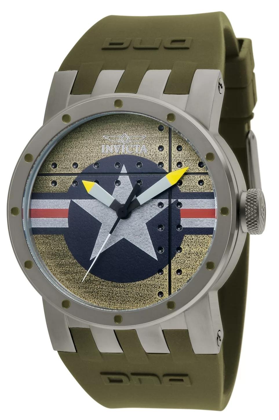 Invicta 11648 11648 Watch - Green Dial Polyurethane Band