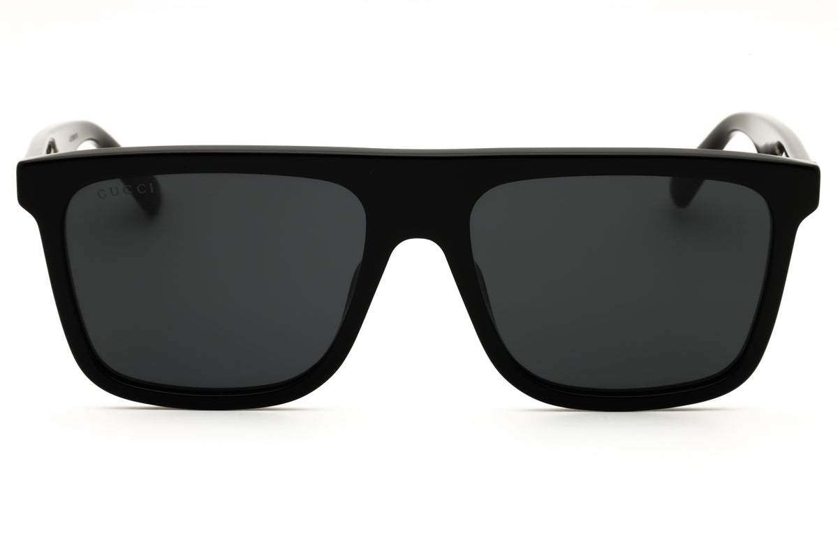 Gucci GG2182S-001 Black Rectangular Sunglasses 57mm Sunglasses