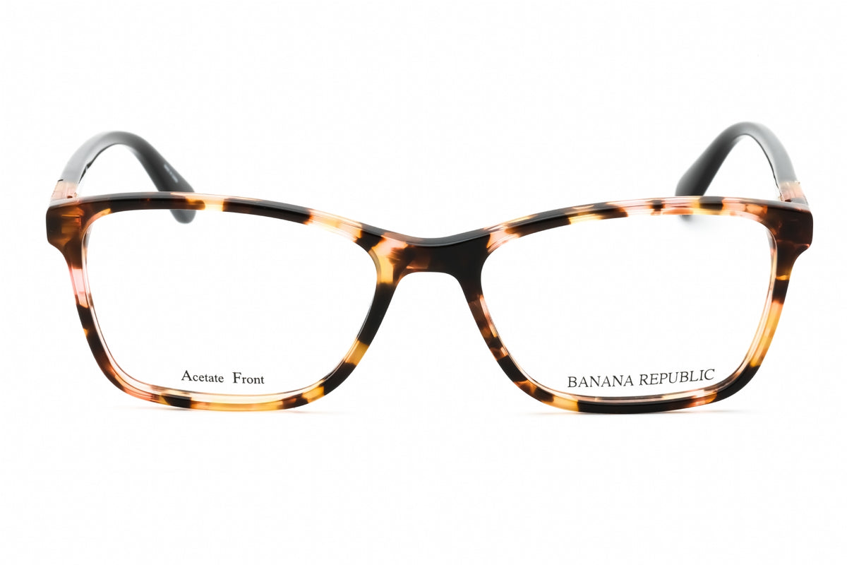 Banana Republic BR 207-0S0R 00 BROWN HVN PINK Rectangular Eyeglasses 50mm Eyeglasses