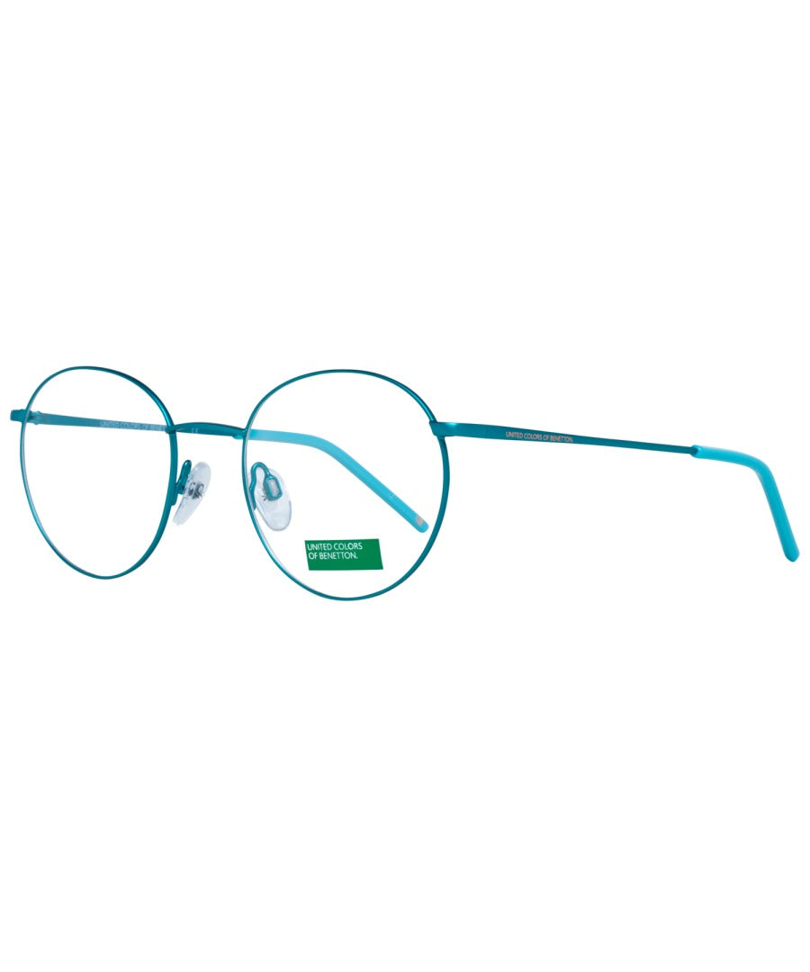 Benetton BEO3025-526 eyeglasses in mint green frame with clear lenses