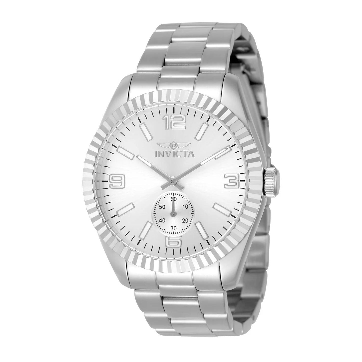 Invicta 49356 49356 Watch - Silver Dial Stainless Steel Band