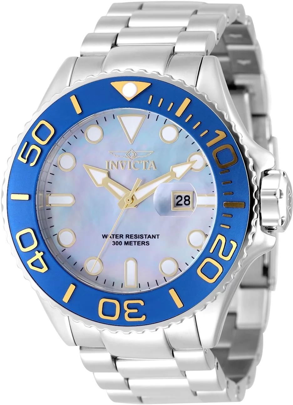 Invicta 49157 49157 Watch - Platinum Dial Stainless Steel Band