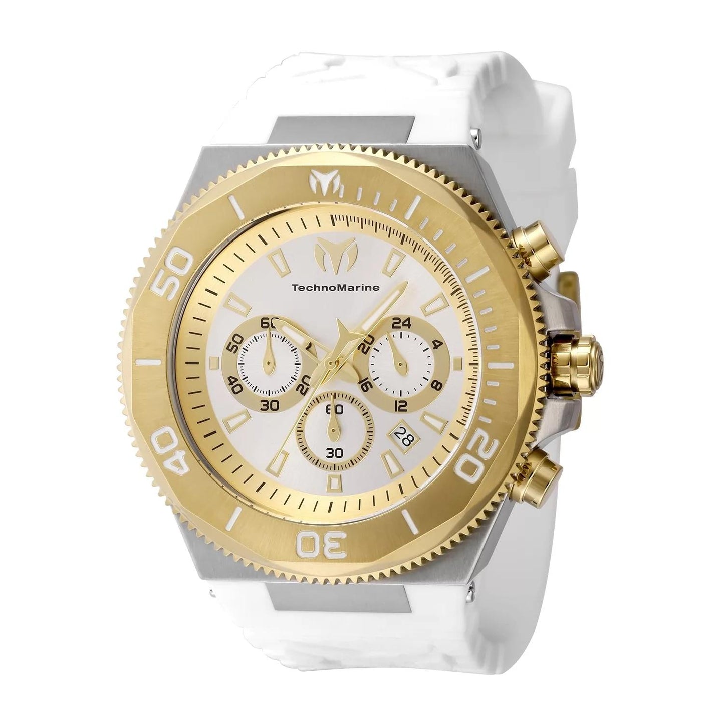 TechnoMarine TM-224016 TM-224016 Watch - White Dial Silicon Band