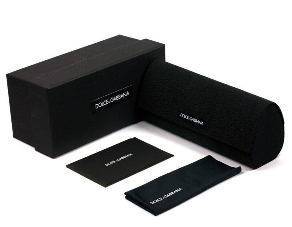 Dolce Gabbana 0DG4385F-501-8G-58 Black Square SUNGLASSES 58mm Sunglasses