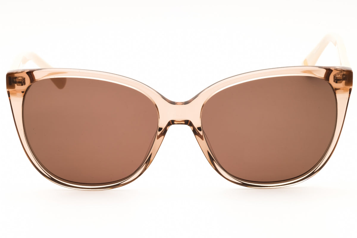 Anne Klein AK7085-204 TAUPE CRYSTAL Cat eye Sunglasses 57mm Sunglasses