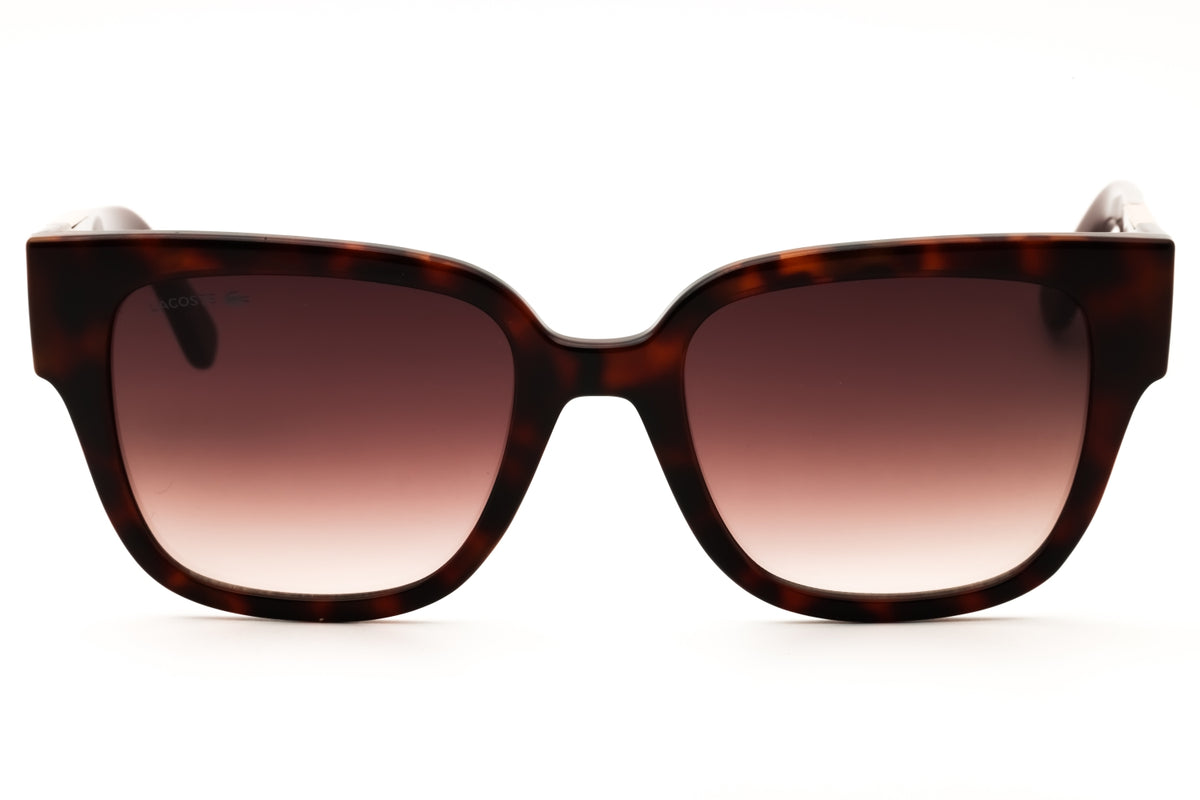 Lacoste L6044S-214 HAVAN Rectangular Sunglasses 54mm Sunglasses