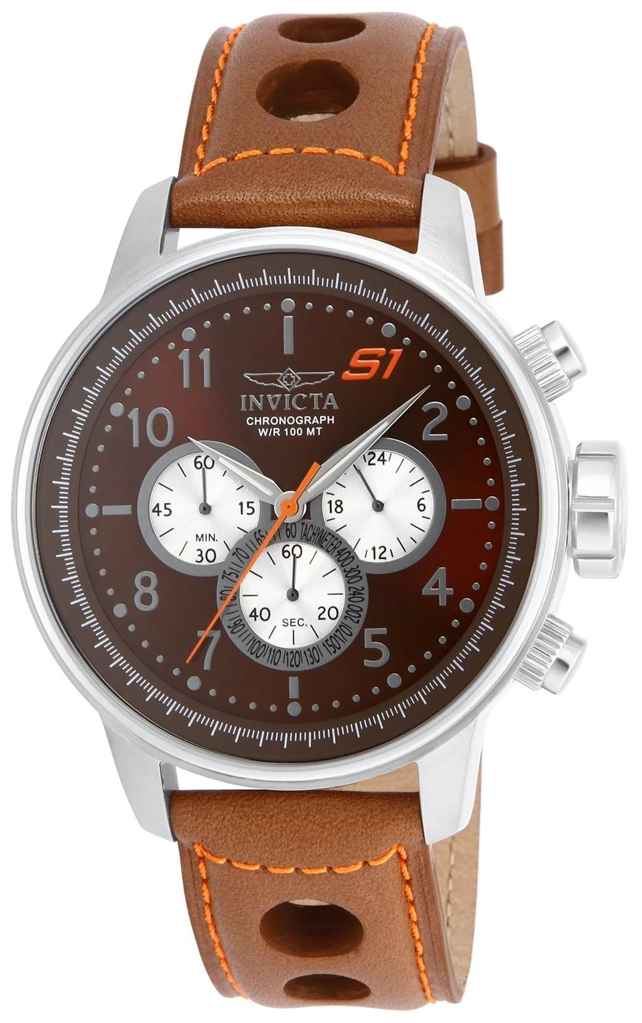Invicta 16015 16015 Watch - Brown Dial Leather Band