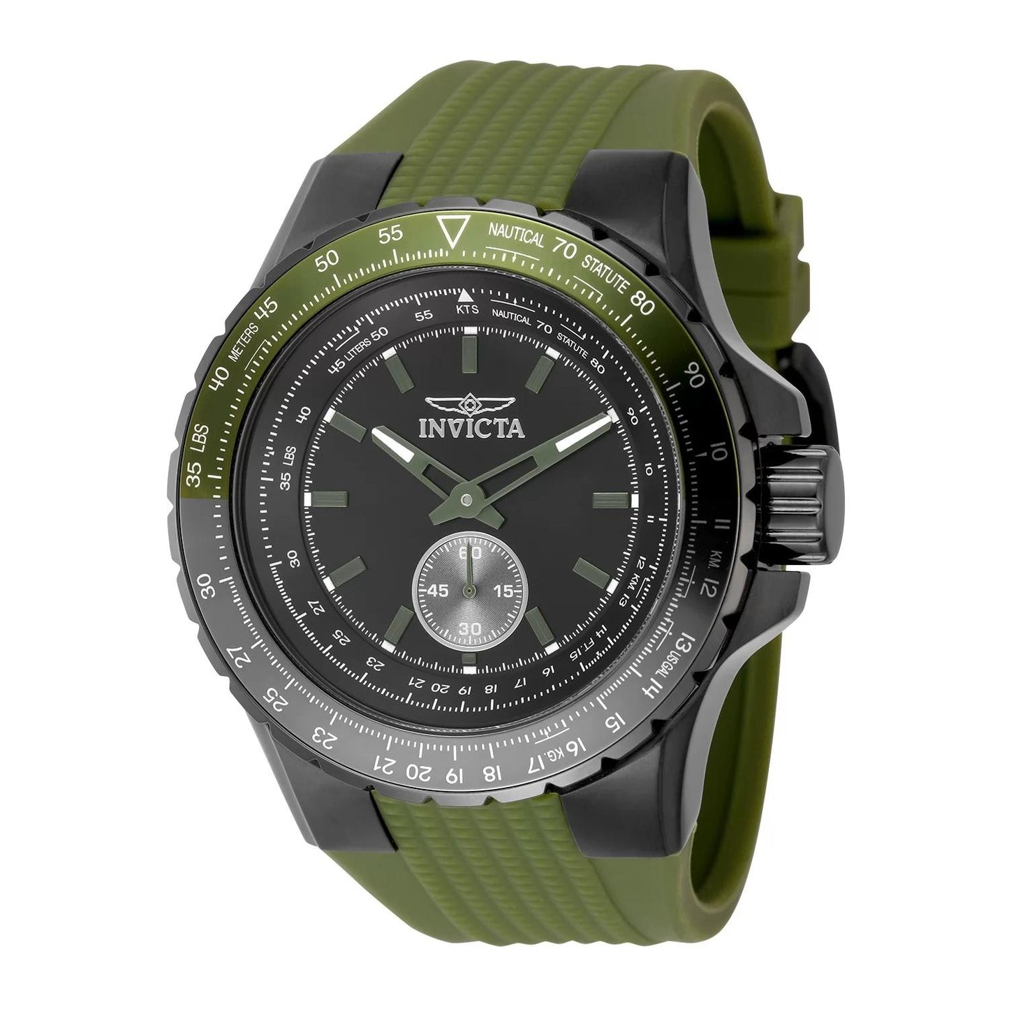 Invicta 49323 49323 Watch - Black Dial Silicon Band