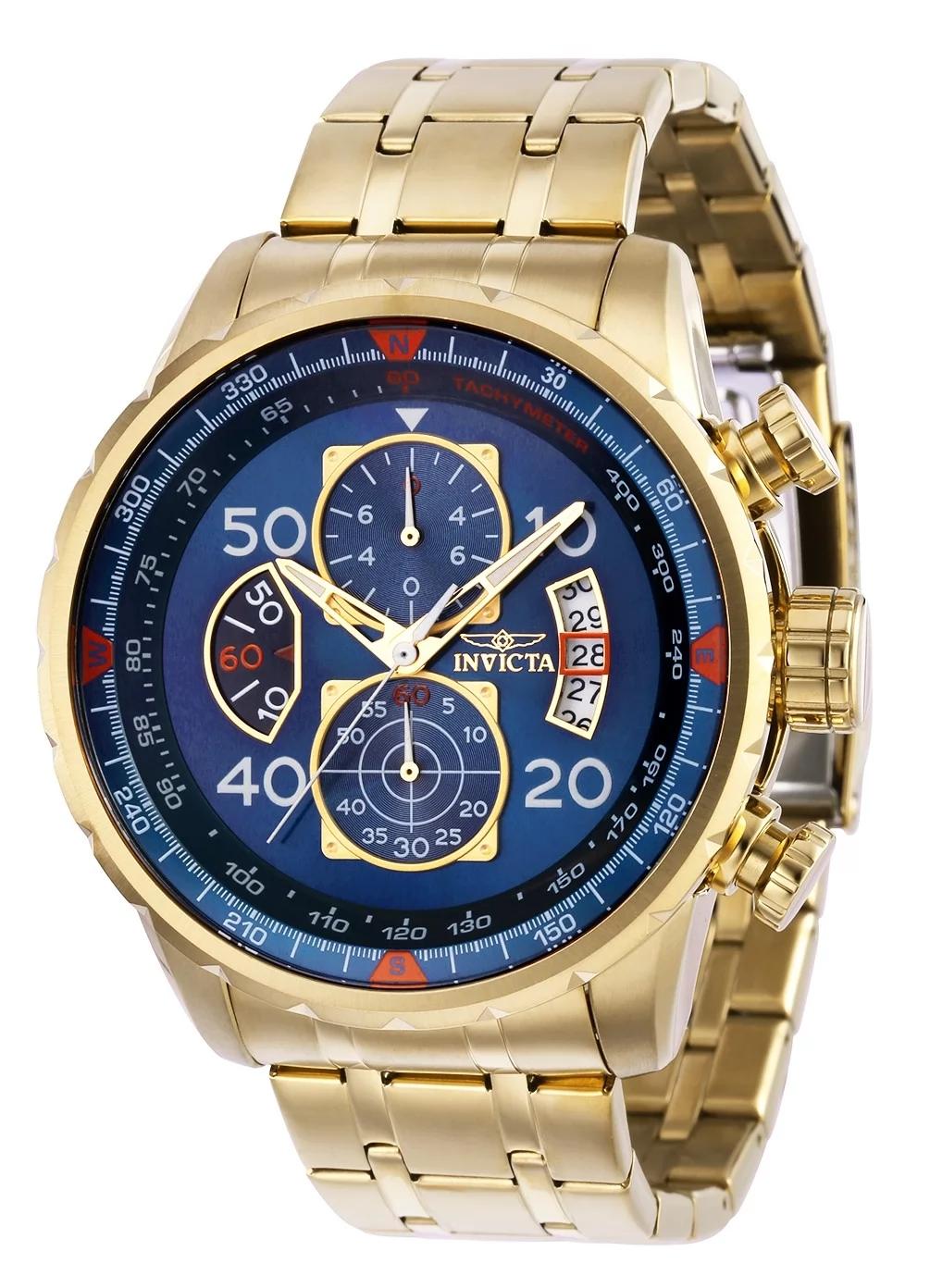 Invicta 36602 36602 Watch - Blue Dial Stainless Steel Band