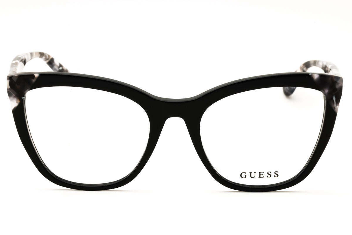 Guess GU2674-001 shiny black Cat eye Eyeglasses 53mm Eyeglasses