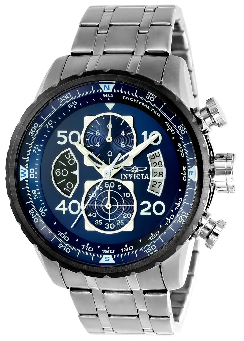 Invicta 22970 22970 Watch - Blue Dial Stainless Steel Band