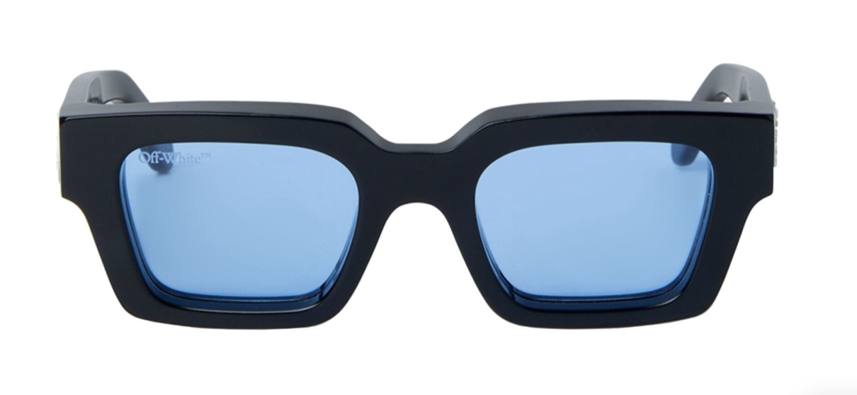 Off-White Virgil Black Blue 50mm New Sunglasses