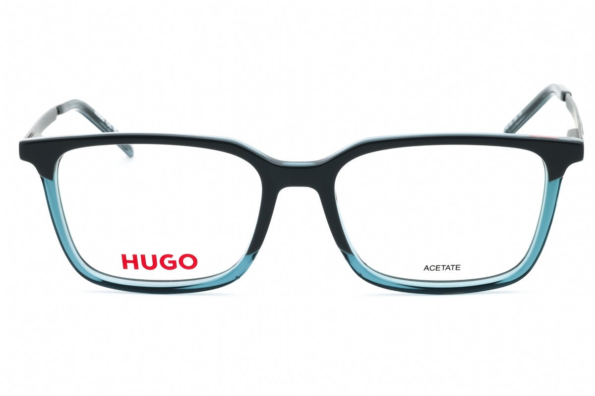 HUGO HG 1125-009V 00 GREY BLUE Rectangular Eyeglasses 53mm