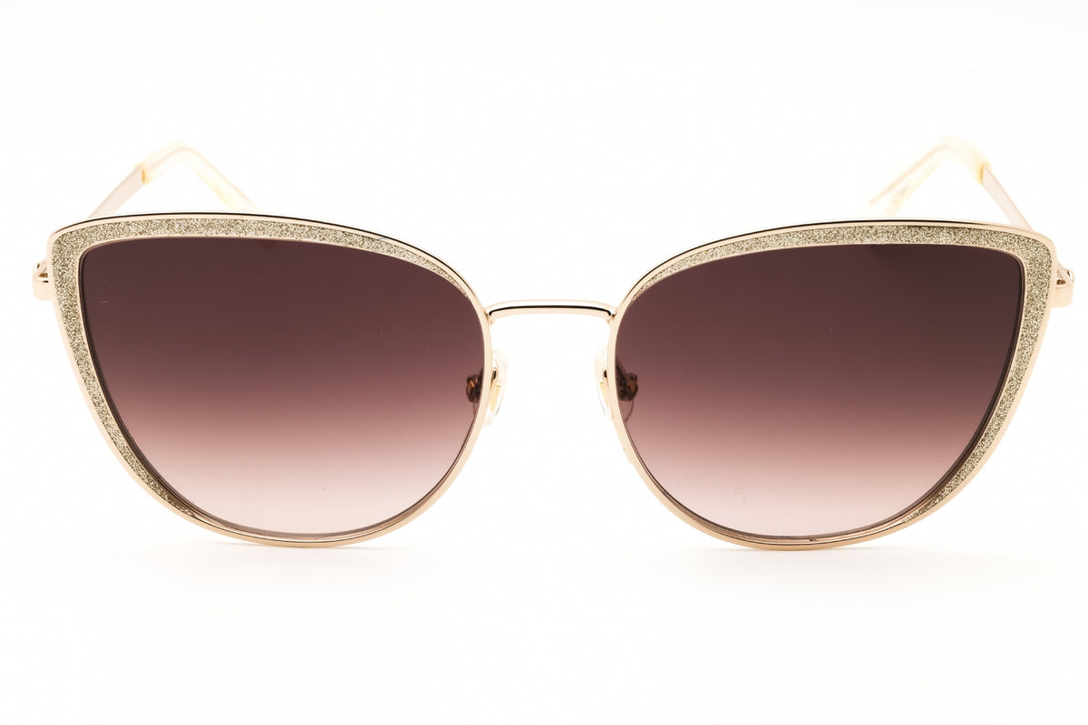 Kate Spade STACI/G/S-0J5G HA GOLD Cat eye Sunglasses 56mm Sunglasses