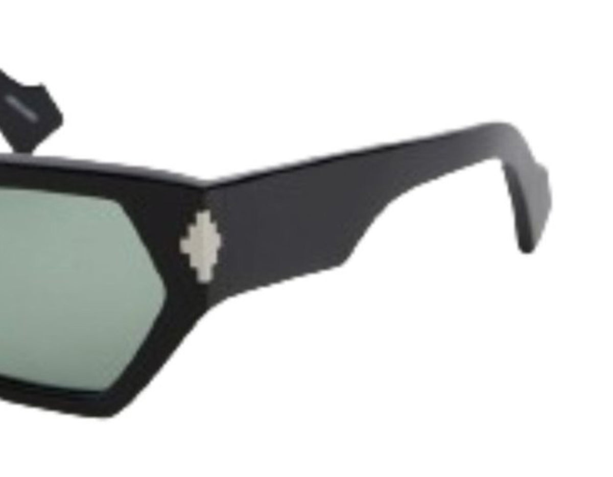 Marcelo Burlon Arica sunglasses in arica black frame with green lenses