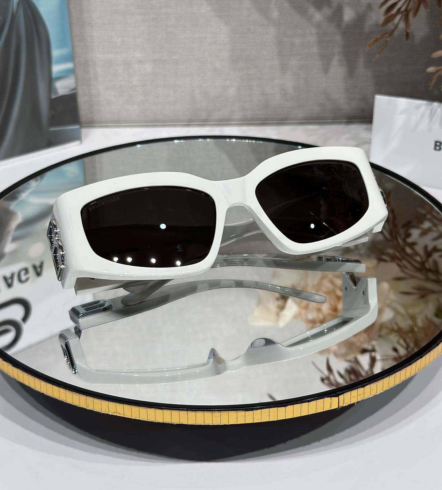 Balenciaga BB0321S-005 57mm New Sunglasses