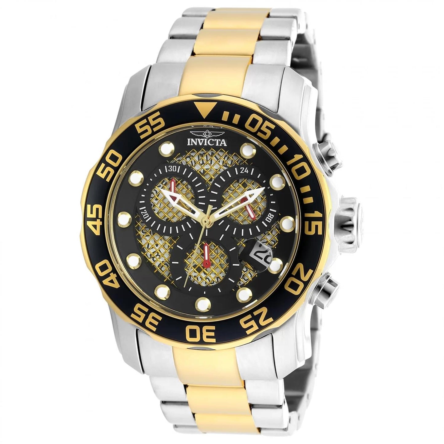 Invicta 19839 19839 Watch - Black Dial Stainless Steel Band