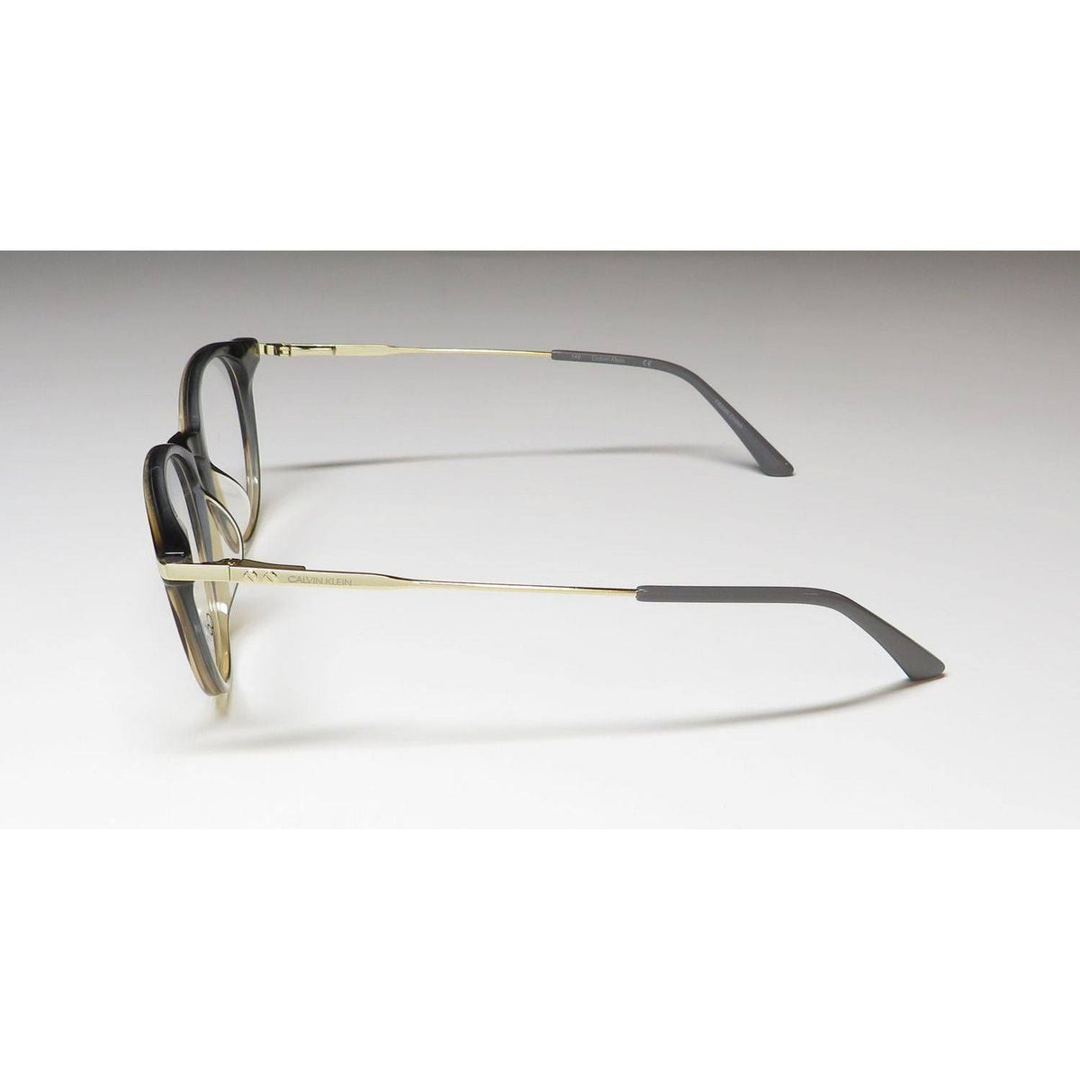 Calvin Klein CK19712G-027-51 eyeglasses in crystal grey, frame with clear lenses