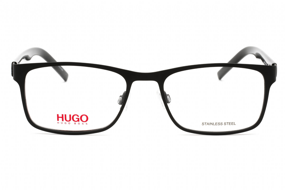 HUGO HG 1015-0003 00 Matte Black Rectangular Eyeglasses 54mm