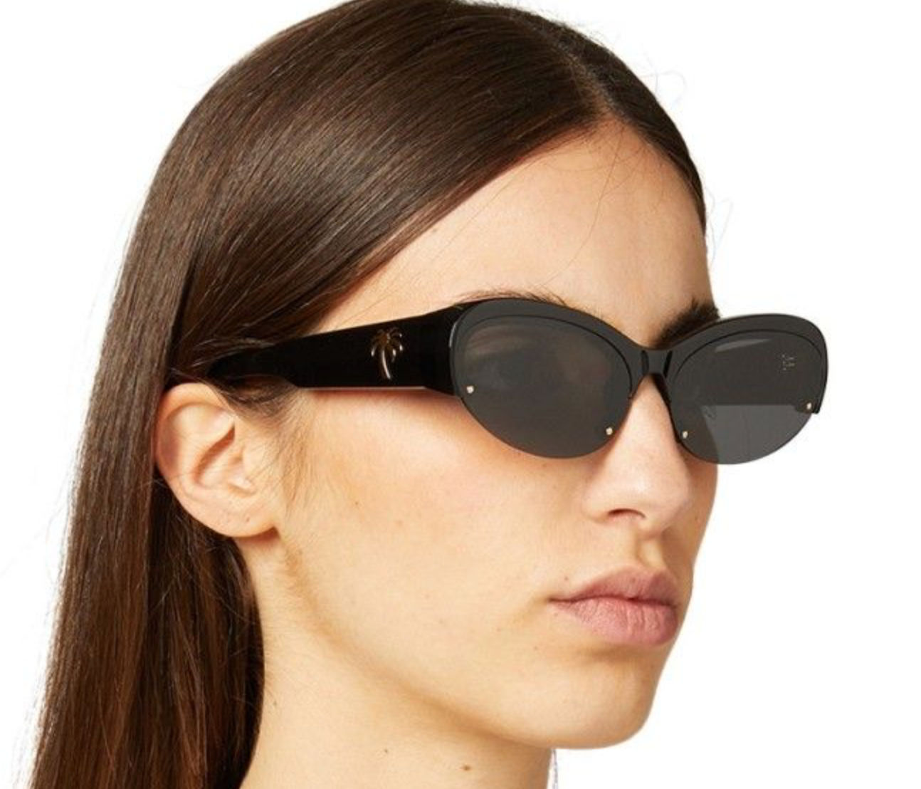 Palm Angels PERI054S24PLA0011007 62mm New Sunglasses