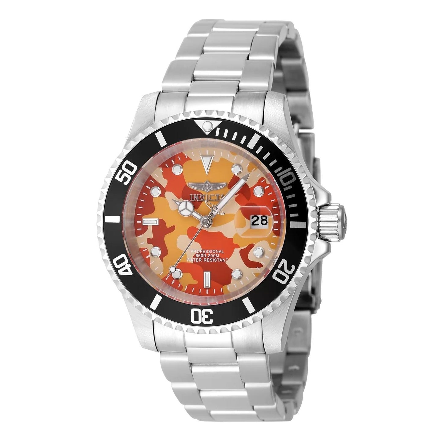 Invicta 48569 48569 Watch - Camouflage Dial Stainless Steel Band