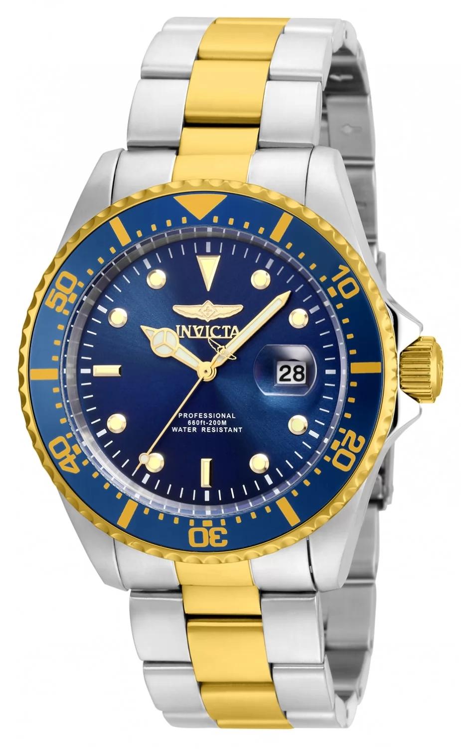 Invicta 22058 22058 Watch - Blue Dial Stainless Steel Band
