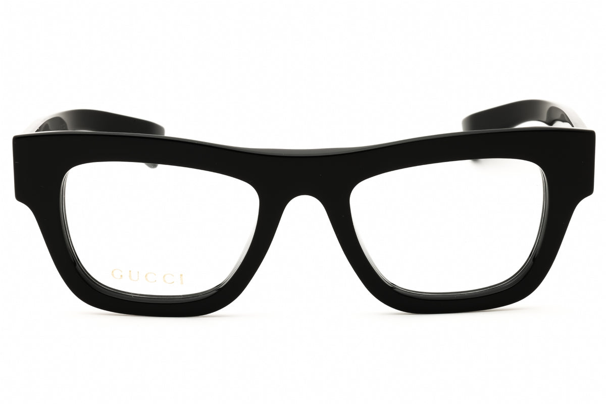 Gucci GG1840O-005 Shiny Black Rectangular Eyeglasses 51mm Eyeglasses
