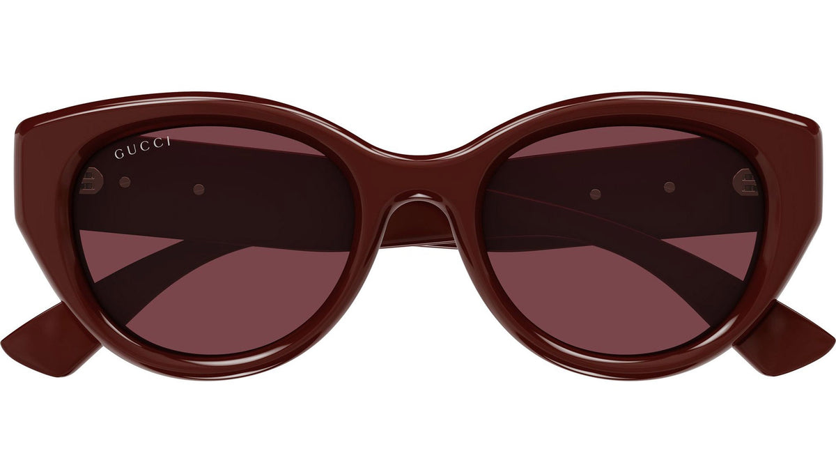 Gucci GG1976SK-004 sunglasses in pink frame with red lenses