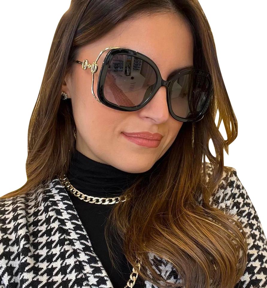 Gucci GG1021S-002 56 New Sunglasses