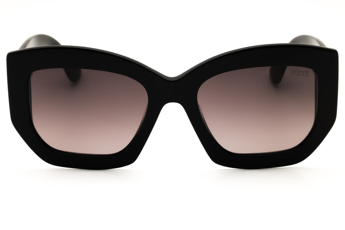Emilio Pucci EP0211-01B Shiny black Rectangular Sunglasses 54mm Sunglasses