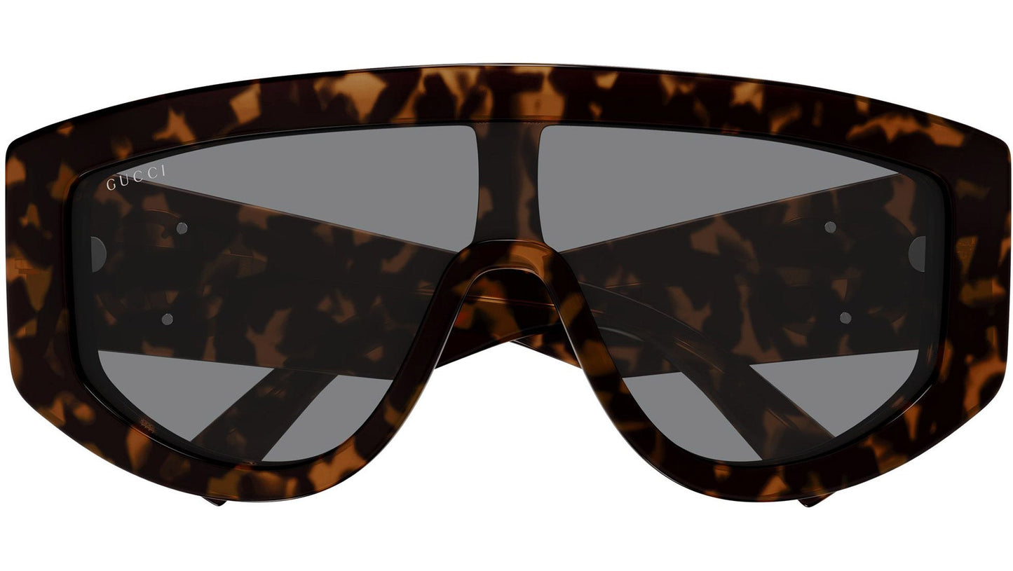 Gucci GG1950S-003 sunglasses in havana frame with grey lenses