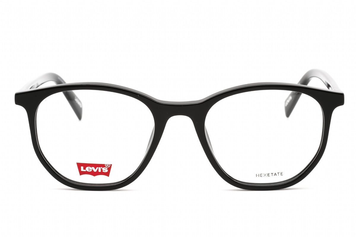 Levis LV 1002-0807 00 BLACK Round Eyeglasses 51mm