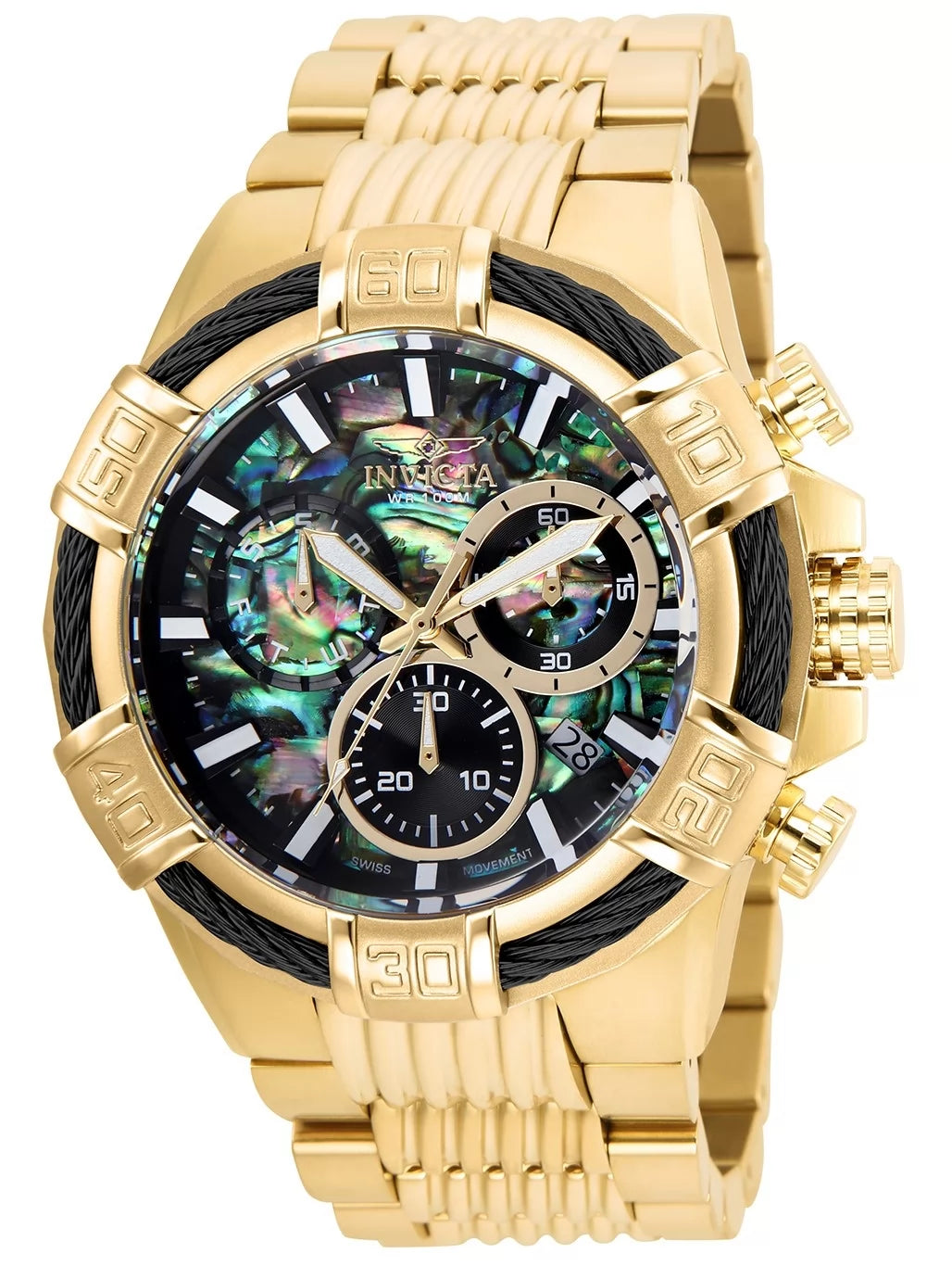 Invicta Bolt-26541 Multi-Gold 51mm