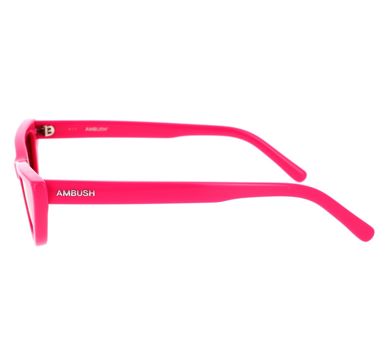 Ambush Molly sunglasses in molly pink grey frame with grey lenses