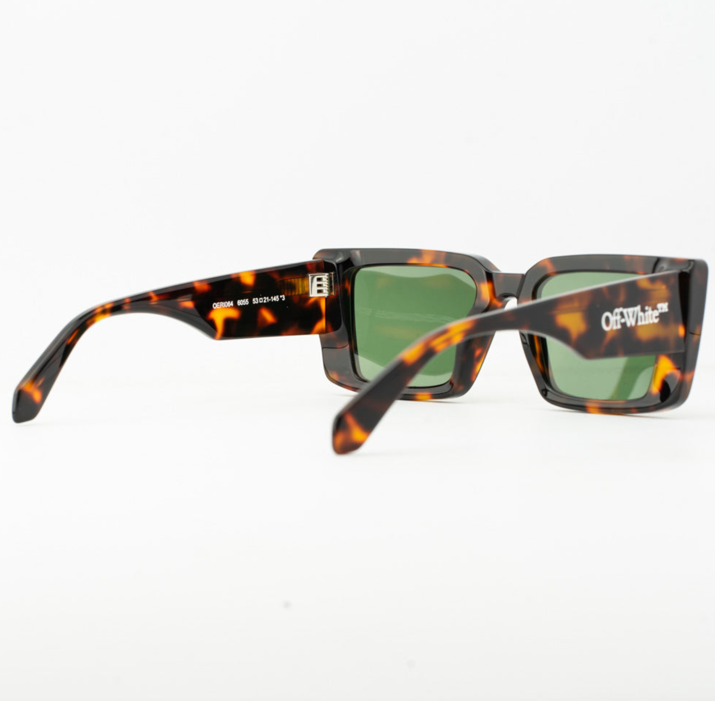 Off-White Savannah Havana Green 53mm New Sunglasses