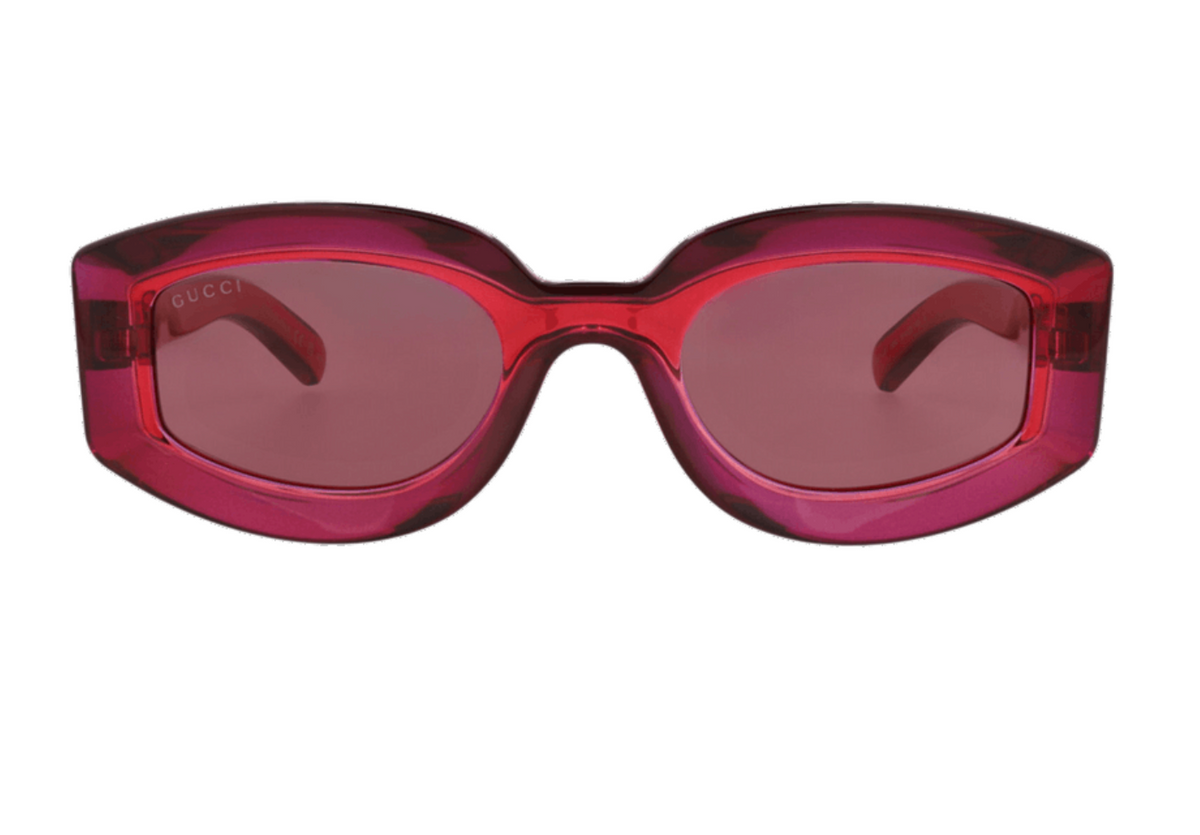 Gucci GG1719S-004-51 sunglasses in pink frame with violet lenses