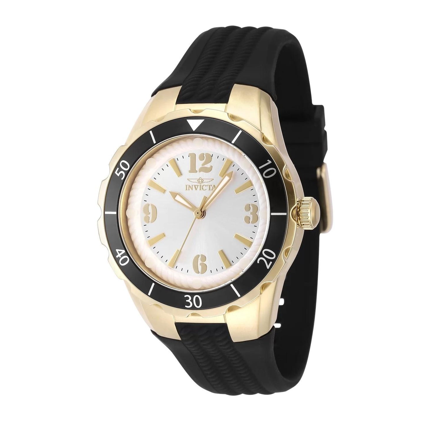 Invicta 48852 48852 Watch - Silver Dial Silicone Band