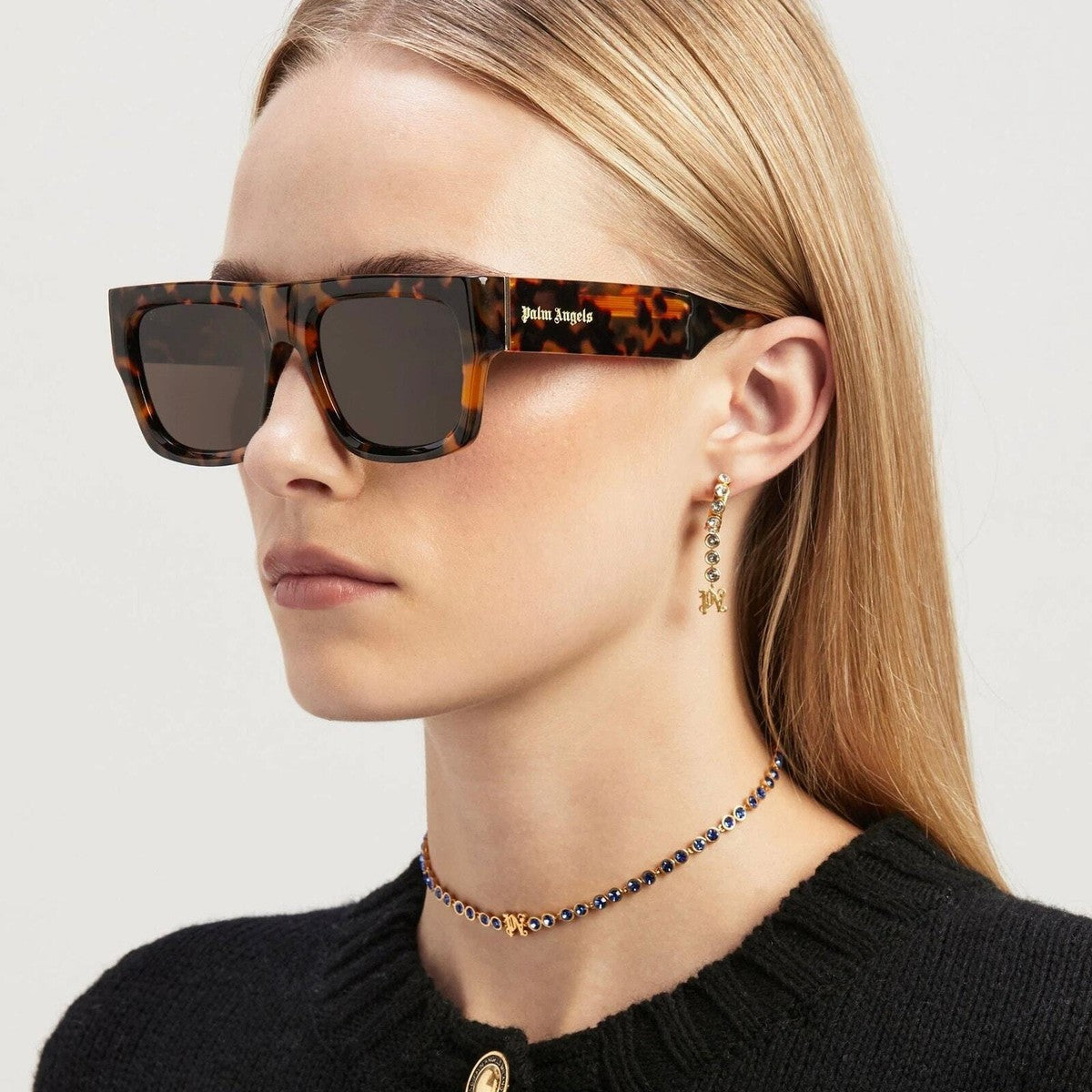 Palm Angels PERI049S24PLA0016064 54mm New Sunglasses