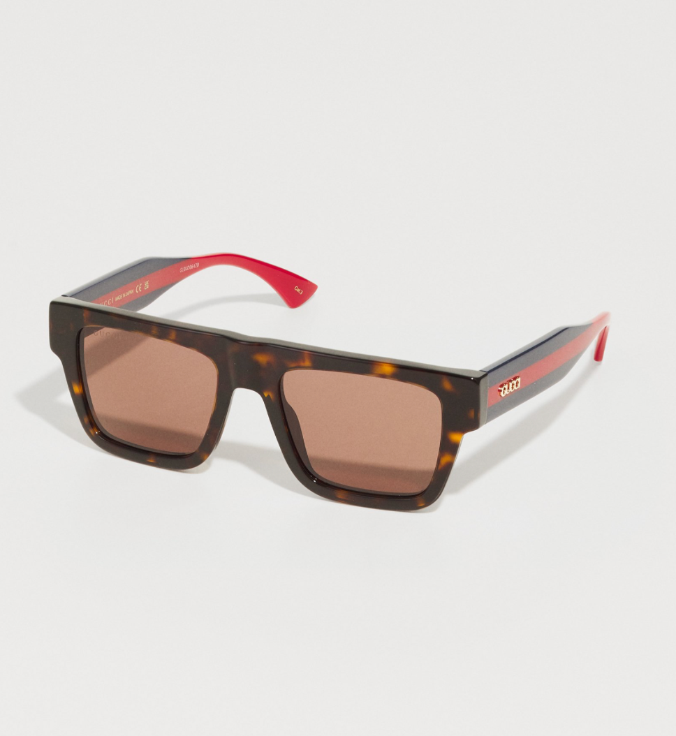 Gucci GG1868S-002-53 sunglasses in brown frame with brown lenses