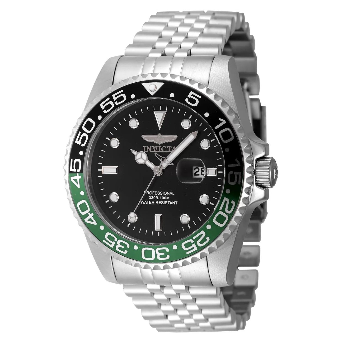 Invicta 48387 48387 Watch - Black Dial Stainless Steel Band