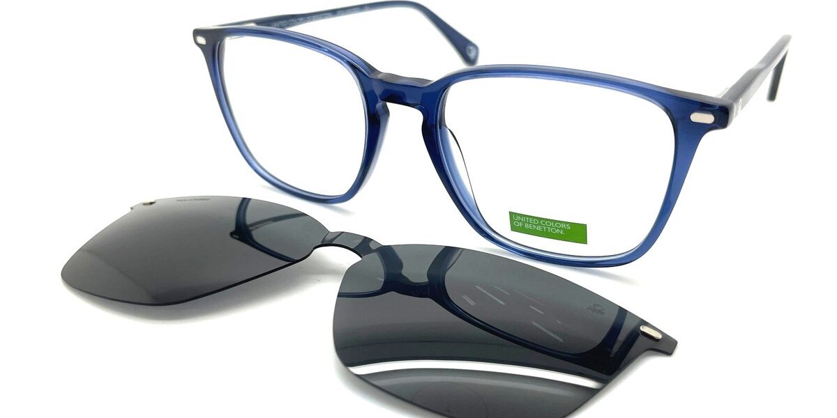 Benetton BEO1132-CLIP Blue Eyeglasses 54mm