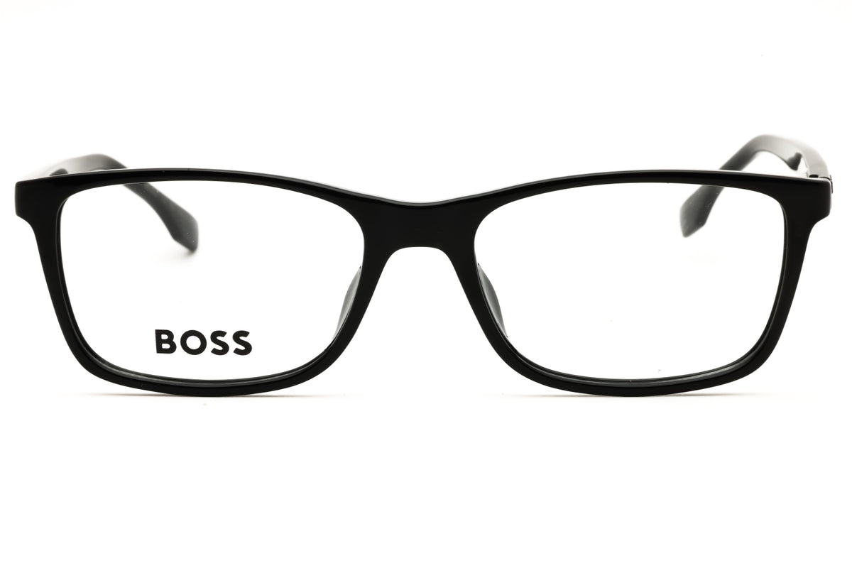 Hugo Boss BOSS 1570-0807 00 Black Rectangular Eyeglasses 54mm Eyeglasses