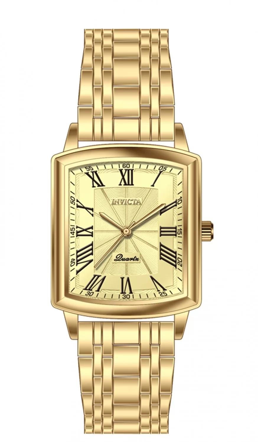 Invicta 69145 69145 Watch - Gold Dial Stainless Steel Band